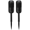 iLive Outdoor Bluetooth Speakers with Removable Yard Stakes – Set of Two