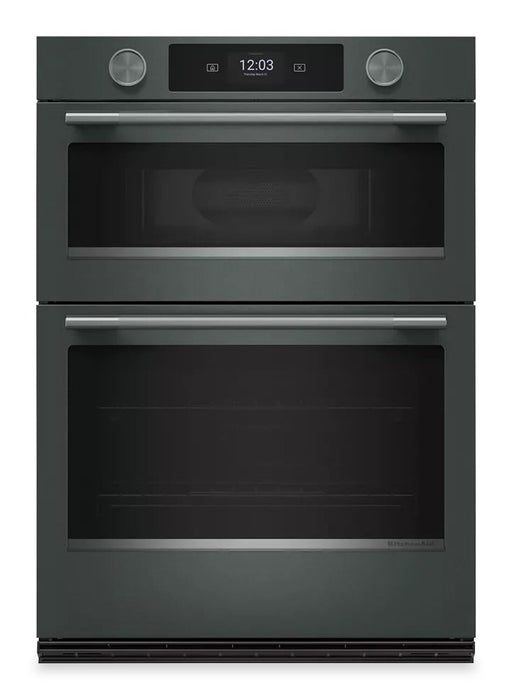 KitchenAid 30\" Smart Electric Combo Wall Oven with Cooking Camera - Juniper - KOEC930SJP