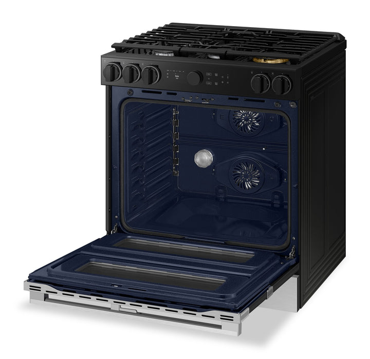 Samsung 6.3 Cu. Ft. Gas Slide-In Range with Flex Duo™ - Stainless Steel - NSY6DG8550SRAC