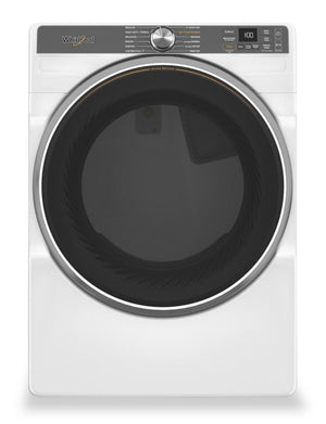 Whirlpool 7.4 Cu. Ft. Smart Gas Dryer with Steam - WGD6720RW