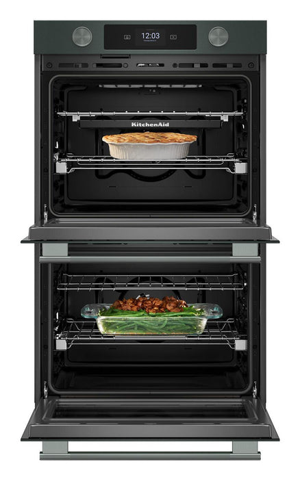 KitchenAid 30\" Smart Electric Double Wall Oven - Juniper - KOED730SJP