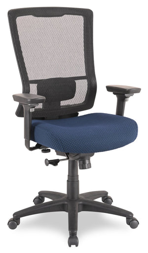 Tempur-Pedic Remy 26.8” Office Chair - Navy with Mesh Back