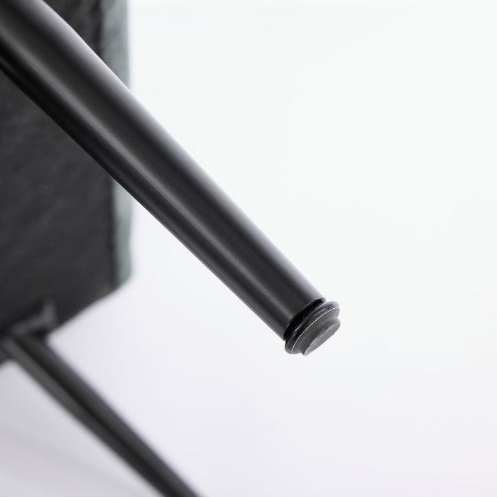 Arlo 29.5\" Linen-Look Fabric Accent Chair – Green