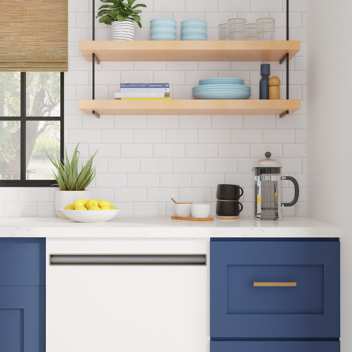 GE 24” 50 dBA Top Control Dishwasher with Auto Open Dry - White – GBT500SGVWW