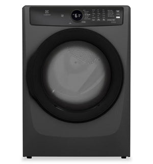 Electrolux 5.2 Cu. Ft. Front-Load Steam Washer and 8 Cu. Ft. Electric Dryer – Titanium 
