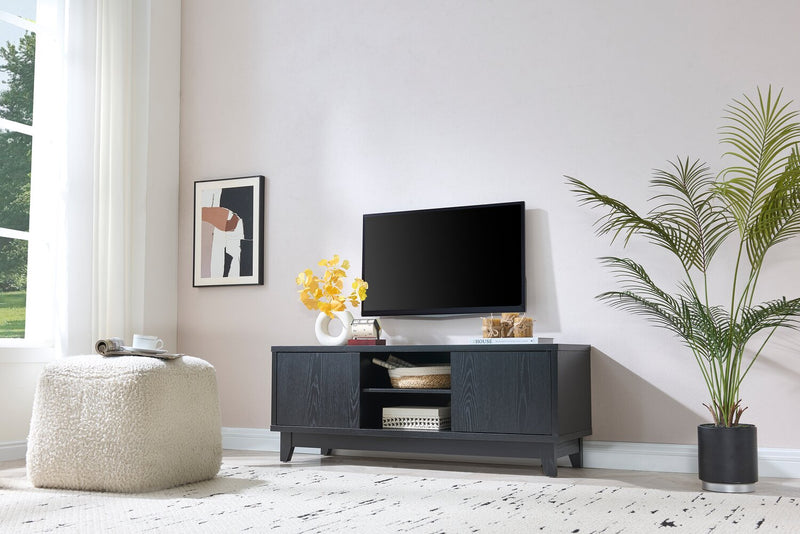 Tanner 47\" TV Stand – Matte Black
