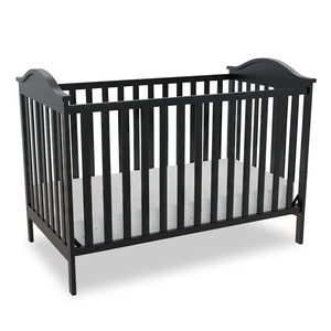 Baby Relax Carter 3-in-1 Convertible Baby Crib - Black