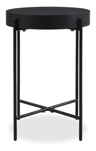 Trove 15.67" End Table - Brown 