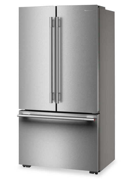 KitchenAid Counter-Depth French Door Refrigerator with Internal Water Dispenser – Stainless Steel - KRFC336SPS