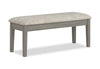 ["Cove Storage Dining Bench - Grey"]