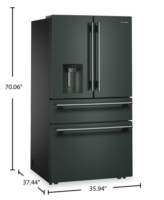 Kitchenaid 29 Cu. Ft. French Door Refrigerator – Juniper - KRMF436SJP