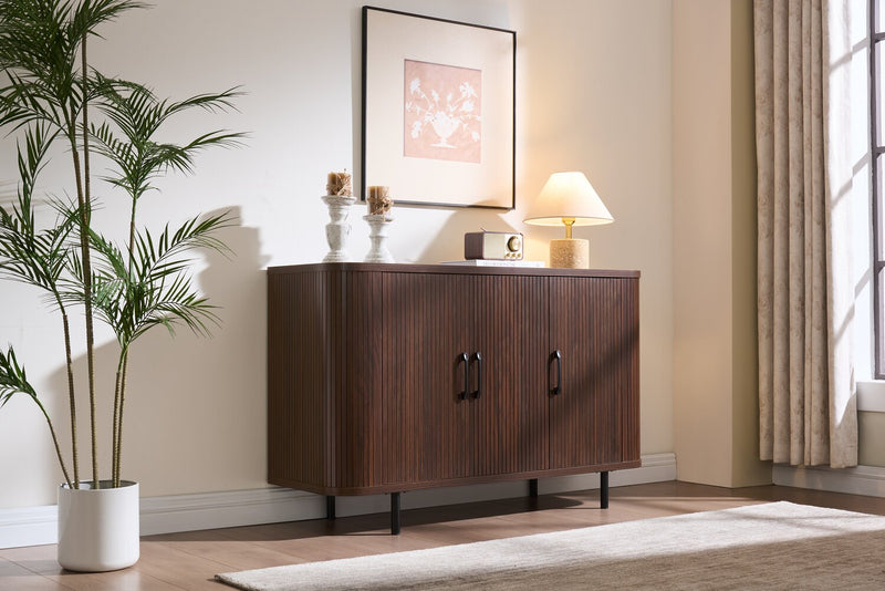 Carlene 47\" Accent Cabinet – Dark Walnut 