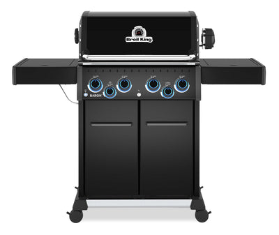 Baron 490 Pro Shadow 65,000-BTU Propane Gas Grill – Black - 674144 | Barbecue à gaz propane BaronMC 490 Pro Shadow de 65 000 BTU - noir - 674144