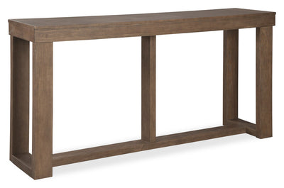 Jasper 64" Sofa Table - Grey Brown | Table de salon Jasper de 64 po - brun-gris
