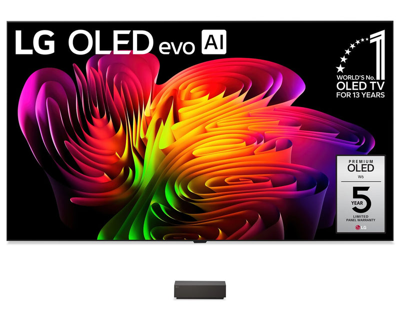 LG 83\" W6 OLED Evo AI 4K Smart TV (OLED83W6PUA.ACC) – 2026 Model