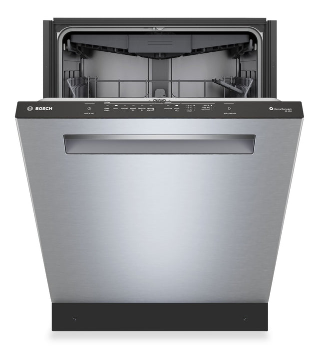 Bosch 500 Series 24” 46 dBA Built-In Dishwasher - Anti-Fingerprint Brushed Steel - SHP55DM5N 