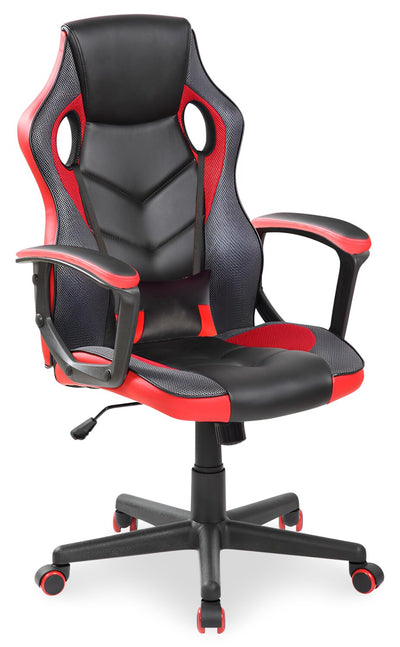 Velocity 24" Ergonomic Gaming Chair - Black & Red|Fauteuil de jeu ergonomique Velocity de 24 po - noir et rouge