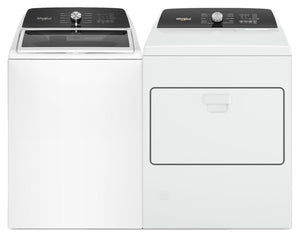 Whirlpool 5.3 Cu. Ft. Top-Load Washer with Built-In Faucet and 7 Cu. Ft. Gas Dryer