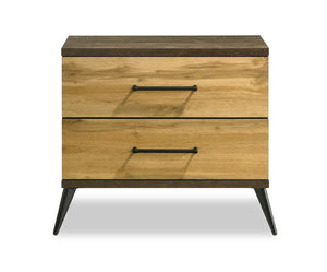 Silas Bedside 2-Drawer Nightstand, 26