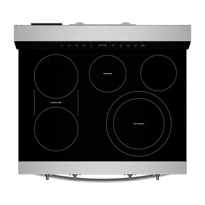 Whirlpool 5.3 Cu. Ft. Electric Range with Air Fry and Self-Clean - Stainless Steel - YWFES7530RZ