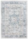 Melis Grey Washable Area Rug - 5’ x 7’