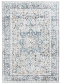 Melis Grey Washable Area Rug - 5’ x 7’ 