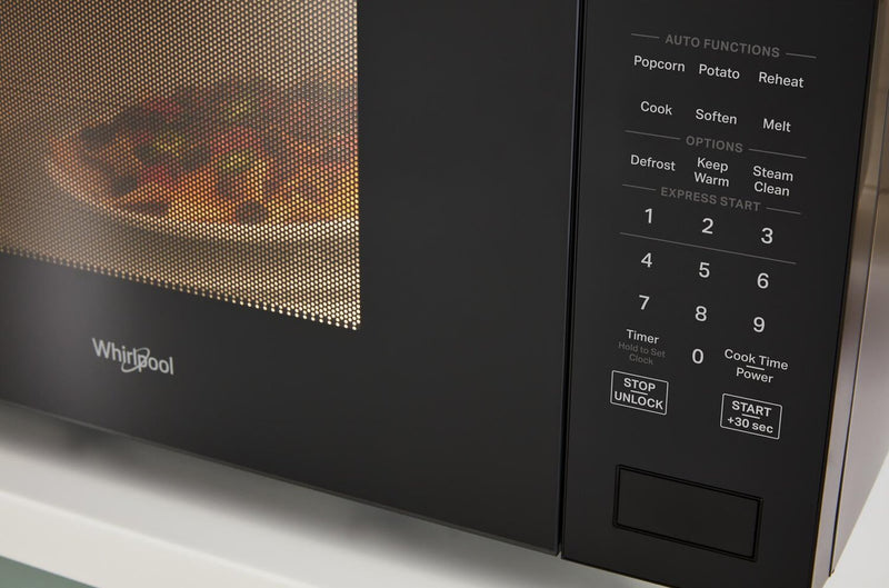 Whirlpool 1.6 Cu. Ft. Countertop Microwave with Sensor Cooking - YWMCS7022SB