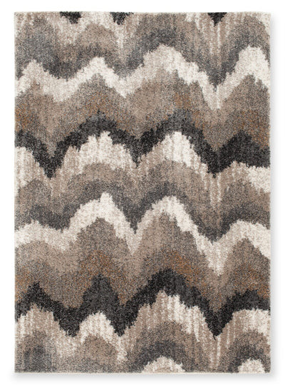 Tucker 5' x 7' Machine Woven Area Rug – Multicolour | Carpette Tucker tissée à la machine de 5 pi x 7 pi - multicolore