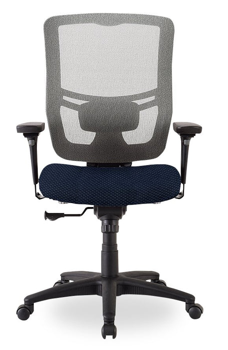 Tempur-Pedic Dante 26.4\" Office Chair - Navy with Mesh Back