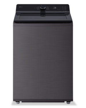 LG 5.8 Cu. Ft. Smart Top-Load Washer with EasyUnload™ and AI Sensing - Platinum Black - WT8200CL