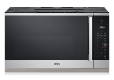 LG 2.1 Cu. Ft. Smart Over-the-Range Microwave with EasyClean® - MVEL2125X | Four à micro-ondes à hotte intégrée intelligent LG de 2,1 pi3 avec EasyCleanMD - MVEL2125X