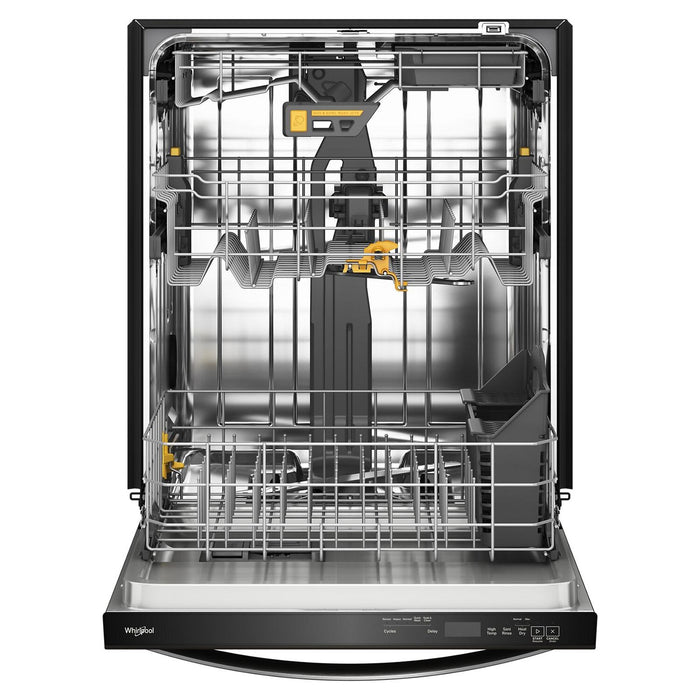 Whirlpool 24\" 47 dBA Built-In Dishwasher - Fingerprint Resistant Black Stainless Steel - WDTS8024SV