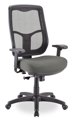 Tempur-Pedic Remy 26.8” Office Chair - Olive with Mesh Back