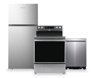 Hisense 3-Piece Kitchen Appliance Package