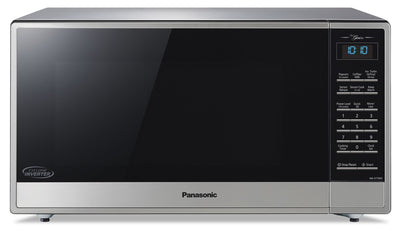 Panasonic 1.6 Cu. Ft. 1,200 W Countertop Microwave with Cyclonic Inverter - NNST785SC | Four à micro-ondes de comptoir Panasonic de 1,6 pi3 avec une puissance de 1200 W et la technologie InverterMC cyclonique - NNST785SC | NNST785C