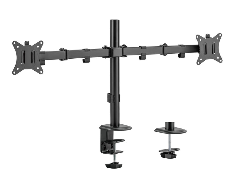 Ultralink Performance Low Profile Dual Monitor Arm Mount for Screens 17\" - 32\" (ULPMALP2)