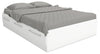 Riley Full Mates Bed – White