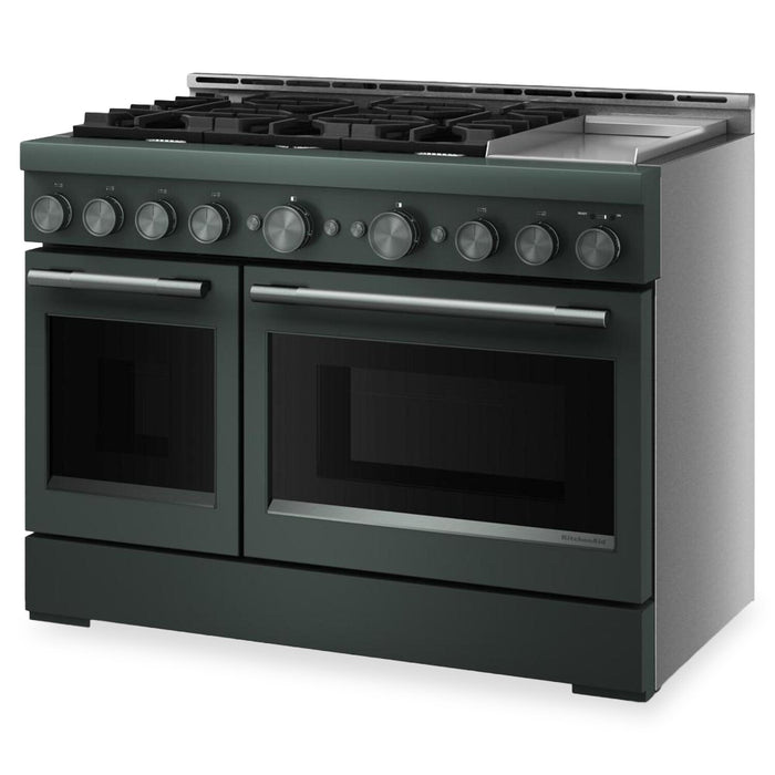 KitchenAid 6.3 Cu. Ft. 6 Burner Commercial-Style Gas Range – Juniper - KFGD948SJP