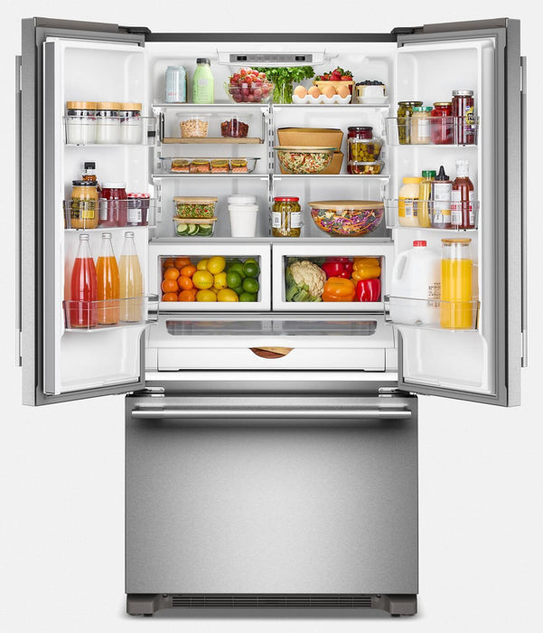 KitchenAid 36\" 22 Cu. Ft. French Door Refrigerator - PrintShield Stainless Steel - KRFC136TPS