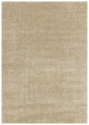 Pascal Beige Shag Area Rug - 5'3