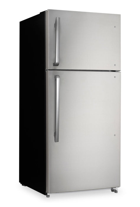 Danby 29.5” 18.1 Cu. Ft. Top Mount Refrigerator – Stainless Steel - DFF180E2SSDB