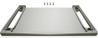 Bosch Laundry Stacking Kit with Pull-Out Shelf - Silver - WTZ2750XUC