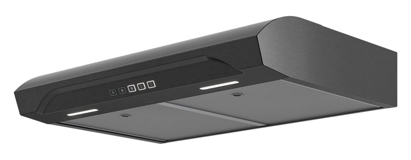 Broan ALT2 Series 30\" Under-Cabinet Range Hood - Black Stainless - ALT2303BLS