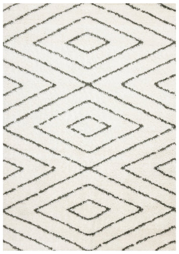 Pascal Multi-Colour Shag Area Rug - 5'3" x 7'7" 