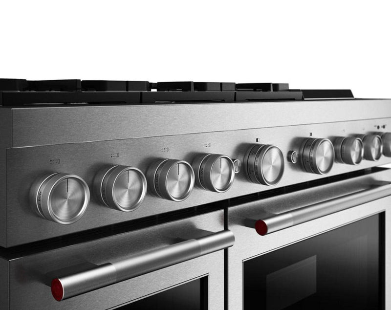 KitchenAid 6.3 Cu. Ft. 6 Burner Dual Fuel Range with Griddle – Stainless Steel - KFDD948SSS