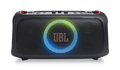 JBL PartyBox On-The-Go Essential 100W JBL Pro Sound Wireless Party Speaker (JBLPBOTGESAM) | Haut-parleur de fête sans fil PartyBox On-The-Go Essential de JBL de 100 W avec son JBL Pro (JBLPBOTGESAM)