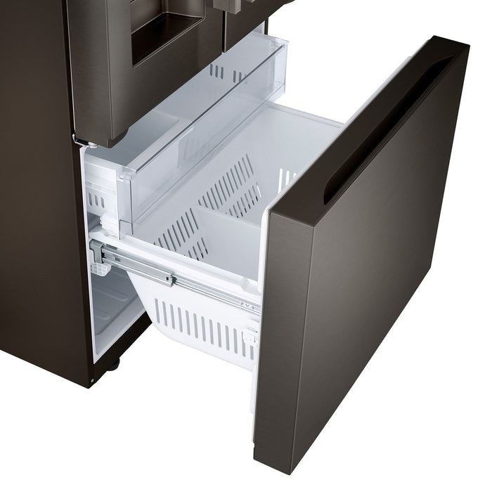 LG 33\" 25 Cu. Ft. 3-Door French Door Refrigerator - PrintProof™ Stainless Steel - LF25H6330D