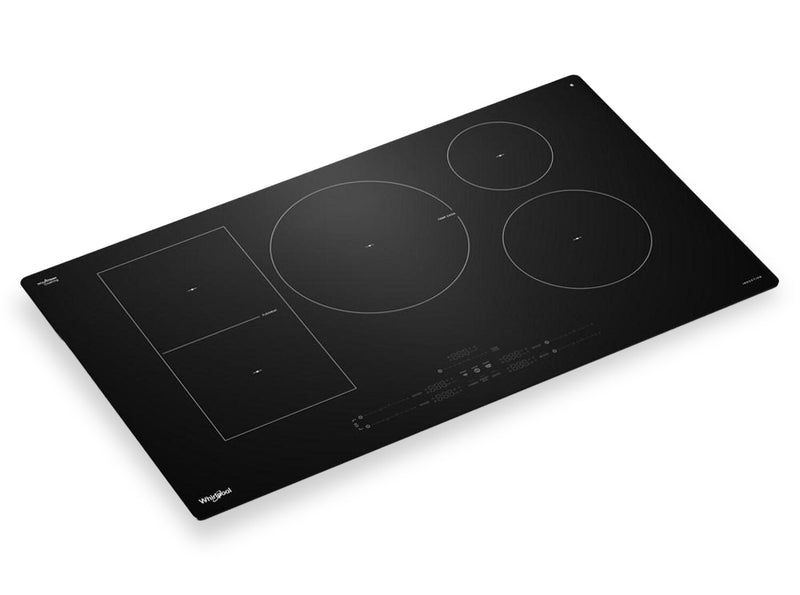 Whirlpool 36\" 5-Element Induction Cooktop - Black - WCIT7536SB