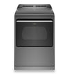 Whirlpool 7.4 Cu. Ft. Smart Gas Dryer with Steam - Chrome Shadow - WGD8127LC