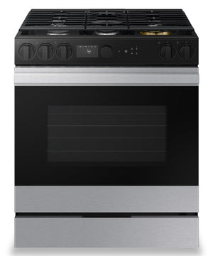 Samsung Bespoke 5 Series 6 Cu. Ft. Gas Range with Air Fry - NSG6DG8500SRAA